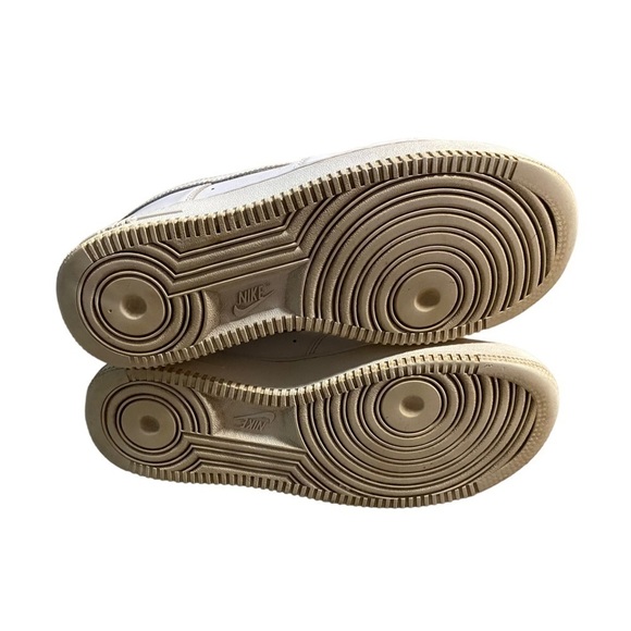 Nike Air Force 1 Low Athletic Shoes Women's Size 8 Triple White 315115-112 - Picture 9 of 13